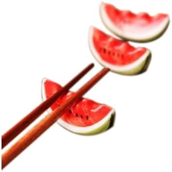 Amazon Com Balloon Watermelon 3 Pcs Watermelon Chopstick Holder