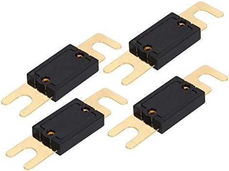 BOPU 4pcs 100AMP Car ANL Gold Plated Fuse for Audio Subwoofer Amplifier Installation