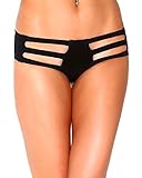 iHeartRaves Micro Cut Out Booty Shorts
