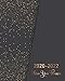 2020-2022 Three Year Planner: Golden Glitter Black Cover | 3 Year Monthly Planner 2020-2022 | 36 Mon by Angel Creations