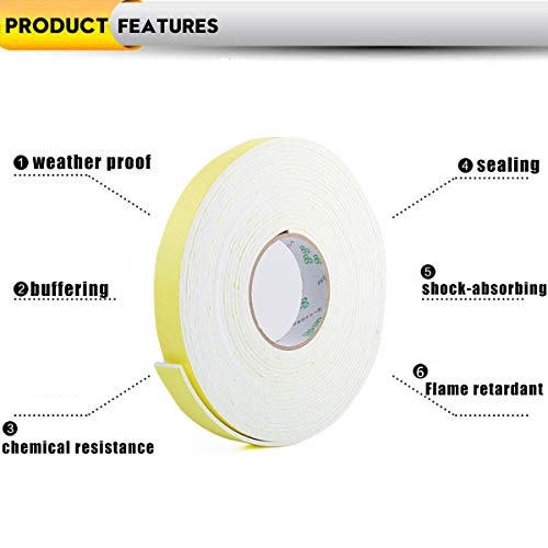 High Density Insulation Tape, Foam Tape with Adhesive Weather