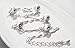 Doinshop 5 Bells Women Foot Jewelry Barefoot Chain Ankle Bracelet