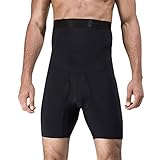 iYunyi Men’s High Waist Slimming Body Shaper Tummy Control Shapewear Waist Abdomen Trimming Boxer Brief