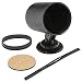 GlowShift Universal Black Single Gauge Swivel Dashboard Pod - Fits Any Make/Model - Swivels 360 Degrees - ABS Plastic - Mounts (1) 2-1/16" (52mm) Gauge to Vehicle's Dash primary