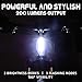 Bike Front Safety Light USB Rechargeable by Apace - Powerful LED Bicycle Headlight to Be Seen w/Bright 200 Lumens Output for Optimum Cycling Visibility