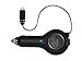 Samsung Galaxy Grand Prime Premium Auto Car Charger With 3ft Retractable Cord Built In Intelligent Protection Circuit And Fuse