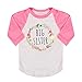 XWDA Toddler Baby Girls Long Sleeve T-Shirt Tops(3T,Pink)
