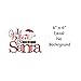 I Believe in Santa Christmas Decal Sticker for Glass Block DIY Crafts Top Selling Item