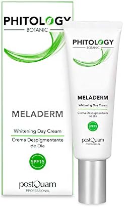Postquam Phitology Meladerm Whitening Day Cream 50 ml - Cream With Natural Products To Correct Skin Blemishes - Removes Spots And Stains - Shiny Skin - Spain