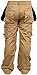 Newfacelook Mens Work Pants Construction Reliable Utility Work Heavy Duty Workwear Trousers Durable Carpenter Pants for Men Khaki