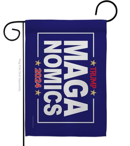 Ornament Collection Blue Nomics Trump Flag Yard Sign Wall Art Lawn Home Tapestr…