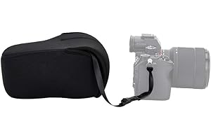 JJC Neoprene Camera Case Protective Sleeve Pouch for Sony A7III A7RIII A7II A7RII A7SII A7 A7R A7S + FE 28-70mm f3.5-5.6/FE 2