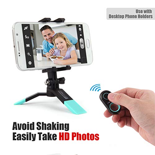 [Upgraded] Bluetooth Remote Shutter for iPhone & Android Camera