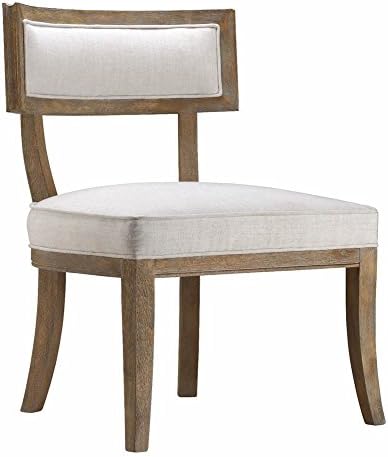 Stein World Furniture Accent Chair with Caitlin Flax Fabric, Reclaimed Grey
