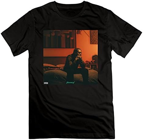 GULoshi Unisex Creative Hipster Post Malone Short Sleeve T-Shirts Tees Black