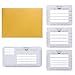 OPount 4Pcs 4 Style Envelope Addressing Guide Stencil Templates Fits Wide Range of Envelopes, Sewing, Thank You Card, Mother's Day