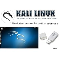 Kali Linux Full Latest Version 2020 Ethical Hacking on 16GB USB 64bit
