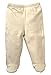 Dordor & Gorgor Organic Baby Footed Pajamas Pants, Dye Free, 100% Cotton