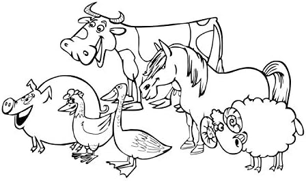 [33+] Dibujos Para Colorear De Vacas Y Caballos