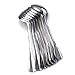 Zicome Soup Spoons, Stainless Steel Round Bouillon Spoons, Set of 10