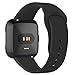 Lintelek Silicone Replacement Bands Compatible with Fitbit Versa, Friendly Wristband Breathable Soft Bands Washable Straps for 5.5-8.5 Inches, Quick Drying