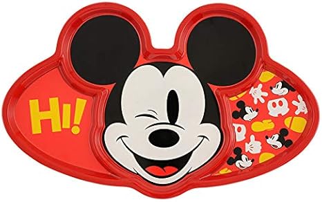 Amazon Co Jp ディズニーストア 公式 プレート ミッキー ダイカット ホーム キッチン