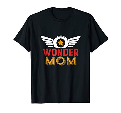 Wonder Mom T Shirt For Mothers Day Gift Super Hero Desertcart