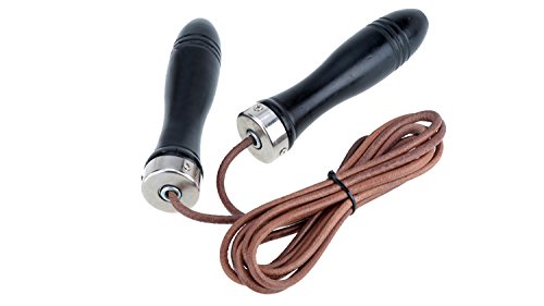 image for FITNESS MANIAC Jump Rope ✦ Premium Leather Skipping Rope for Jumping