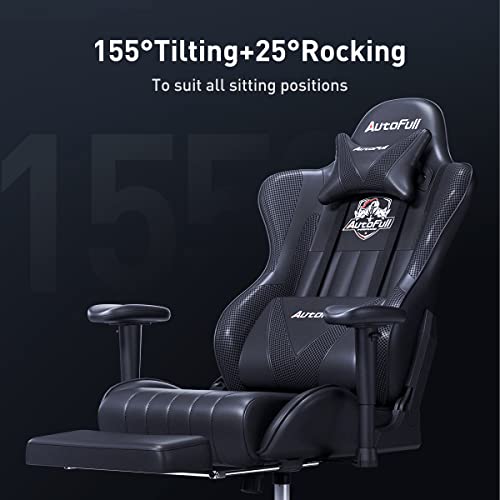 AutoFull C3 Gaming Chair 5.1in Seat Cushion Ergonomic Gamer Chair with