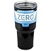 Zero Degree Stainless Steel Tumbler with Lid, Double Wall Vacuum Insulated Travel Mug for Hot and Cold Drink (30oz Black)