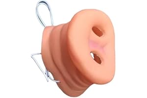 4Pcs Pig Nose with Rubber Band, Hog Snout Toy Animal Mask for Costume Halloween Party Favor