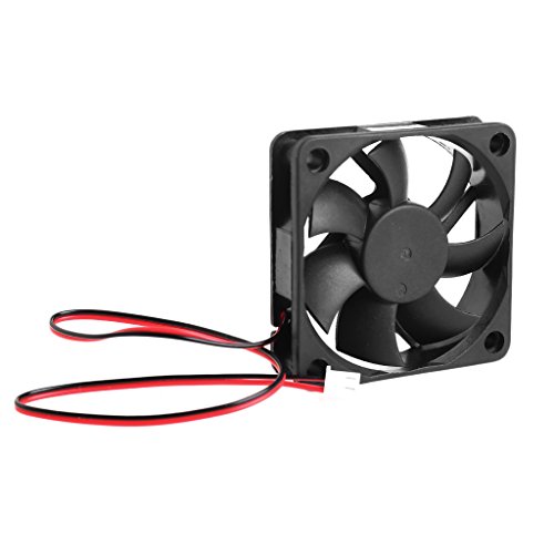 SCASTOE 60x60x15mm DC 12V 2-Pin PC Computer CPU System Sleeve-Bearing Cooling Fan 6015