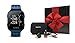 Garmin Approach S20 (Midnight Teal) Gift Box Bundle | Includes Golf GPS Watch/Activity Tracker, PlayBetter USB Car & Wall Charging Adapters, Protective Hard Carrying Case | Black Gift Box and Red Bow