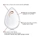 Fantcen Original Silicone Makeup Sponge With Bonus Powder Puff Cosmetics silisponges sponge blender For Foundation Concealer BB Cushion or Cream etc.(2 packs Limited Edition)