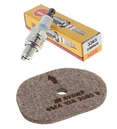 Mountfield Genuine Stihl FS40 FS50 FS56 FS70 Air Filter & NGK Plug Service Kit