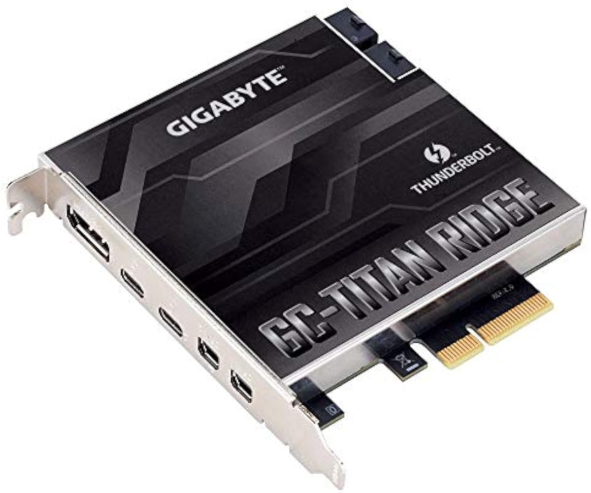 Gigabyte Gc Titan Ridge 2 0 Titan Ridge Thunderbolt 3 Pcie Card Component Canadianbestseller Com Gigabyte Gc Titan Ridge 2 0 Titan Ridge Thunderbolt 3 Pcie Card Component Canadianbestseller Com