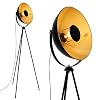 Briloner Leuchten 1380-015 Staande Ledlamp, Studiolamp, Max. 60W Vintage Lamp,160 x 72.3 x 160 cm