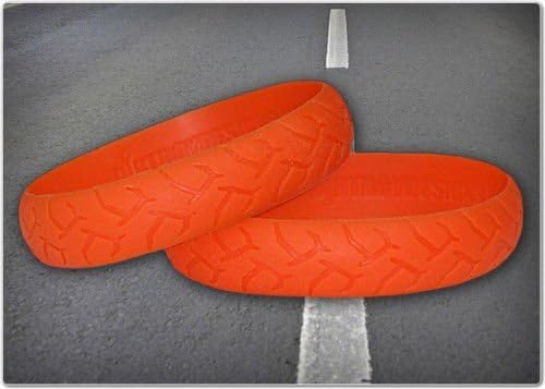 ORANGE STREET BIKE TIRE WRISTBAND harley davidson road