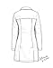 Dr. James Stylish Tailored Fit Lab Coat for Petite Women • 34 Inch Length US 4 US-18-B