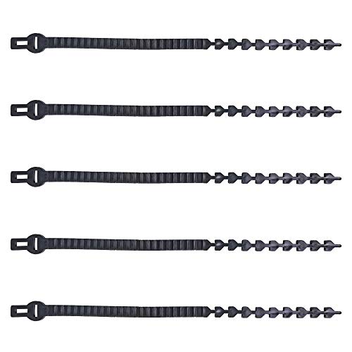 senover Adjustable Tree Stake Supports New Tree Straps Duty Tree Ties Tree Stakes Supports Tree Plant Cable Ties 5 Pieces - Thumbnail 7