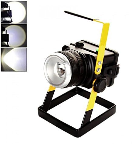 30W Super Bright Super Cool Camera design outdoor LED flood light Lamp Rechargeable - 3 modes (ON, DIM, STROBE), with adjustable beaming angle. 30 Degree to 120 Degree Beam angle