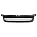 VXMOTOR for 1999-2005 Volkswagen Jetta/Bora 4 MK4 - Black Aluminum Mesh Badgele SS Front Hood Bumper Grill Grille Conversion ABS