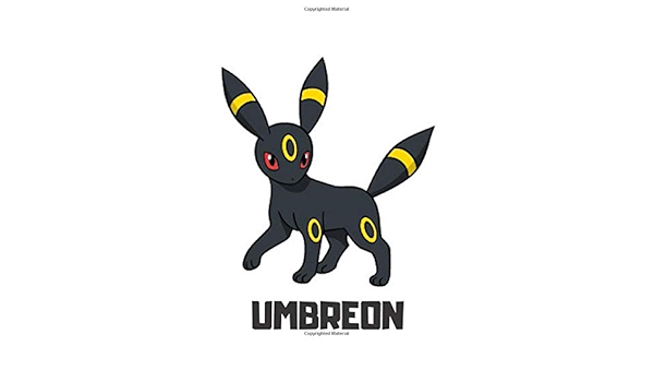 Umbreon Pokemon Notebook Umbreon Notebook Pokemon Go Best For Kids Journal Diary 110 Pages Lined 6 X 9 Notebooks Pokemon 9781090186515 Amazon Com Books