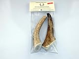 JimHodgesDogTraining Brand - Grade A Premium Quality Elk Antler Dog Chew - Whole and Split Antler Bone Treat - Made in USA - Natural Shed - No Preservatives (Whole, Medium 2-Pack)