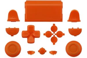 WPS Touch Pad Thumbsticks Dpad Home Full Buttons Set Replacement Parts for PS4 Playstation 4 Dualshock 4 Controller Shell (fo
