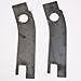 ECOTRIC 6 pc Frame Repair Rusted Shackle Weld Plates Compatible with 1986-1995 Jeep Wrangler YJ Rear