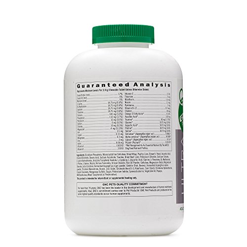 GNC Pets Ultra Mega Multivitamin Plus Beef Flavor Adult Dogs 300