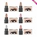 Joly 12 Colors Shimmer Smoky Eyeshadow Pencil Waterproof Eyeliner Pen Two Series for Your Choice (2#)
