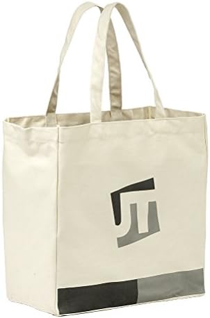 JTSquare Reusable Natural 12oz Cotton Canvas Shopping Bag Tote