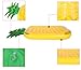 OVOV Pool Party Pineapple Pool Float Giant Inflatable Floatie Lounge Raft for Kids & Adults Summer Pool Party Toys (Pineapple)